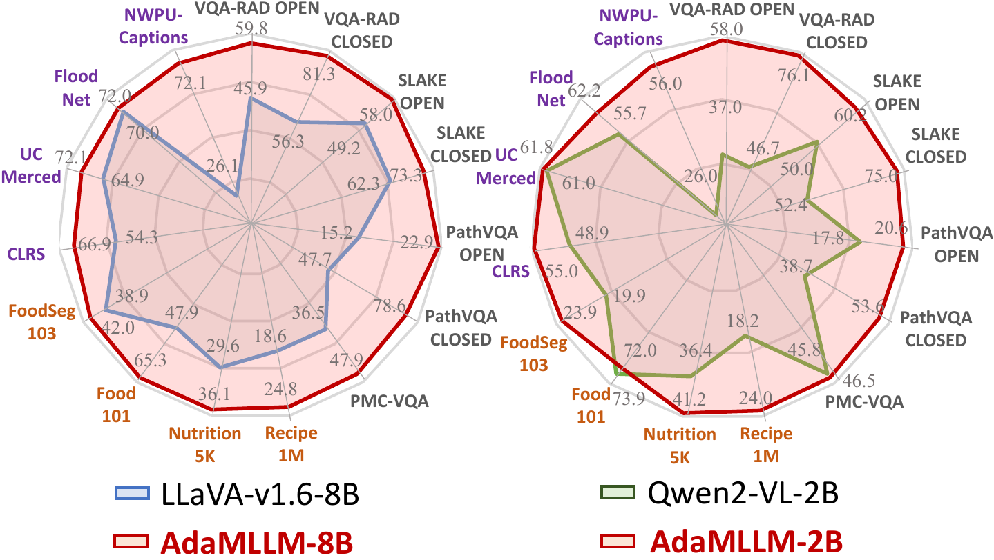 On Domain-Adaptive Post-Training for Multimodal Large Language Models